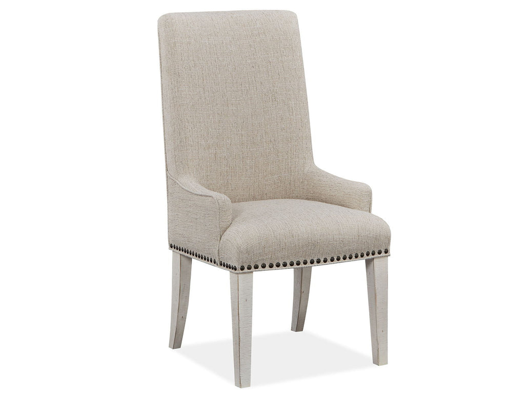 Bronwyn - Upholstered Host Side Chair (Set of 2) - Alabaster by Unique Piece Furniture
