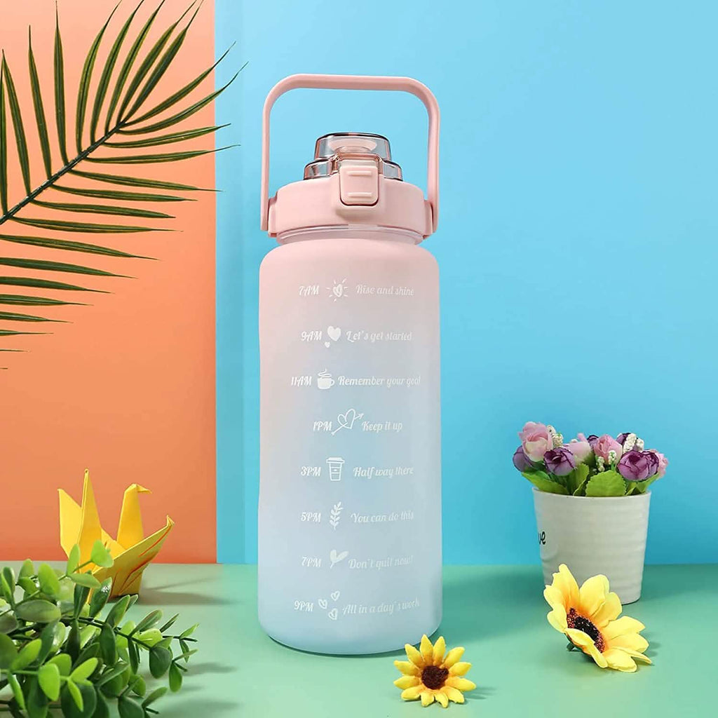 68 Oz Water Bottle with Time Marker by DailySale