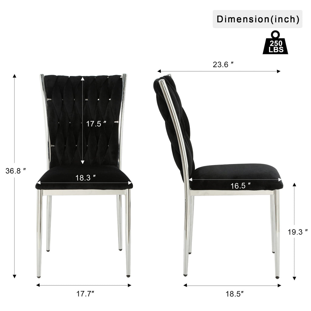 Modern Dining Chair Set For Dining Room by Unique Piece Furniture