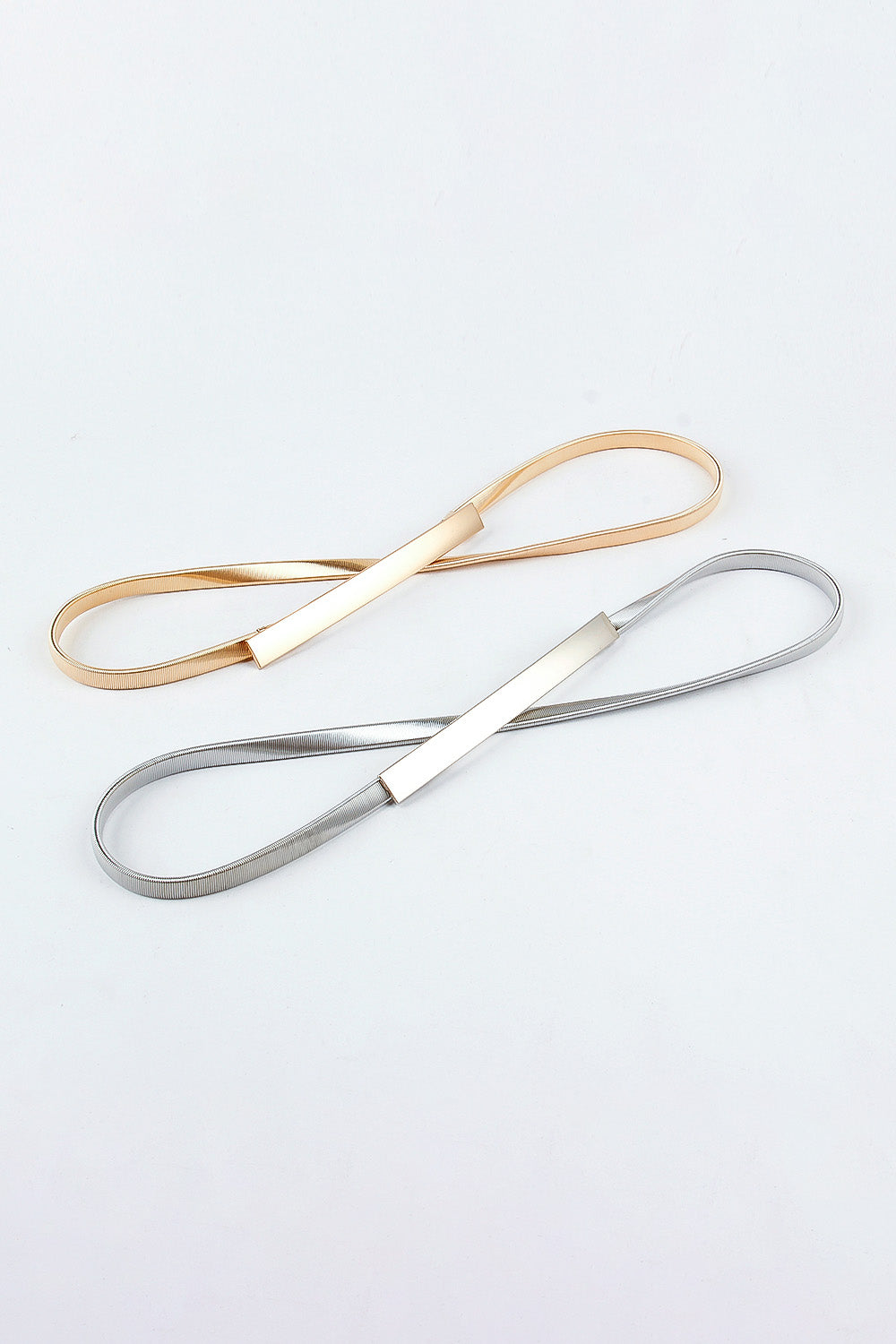 Elastic Iron Skinny Belt by Wild and Free Boutique
