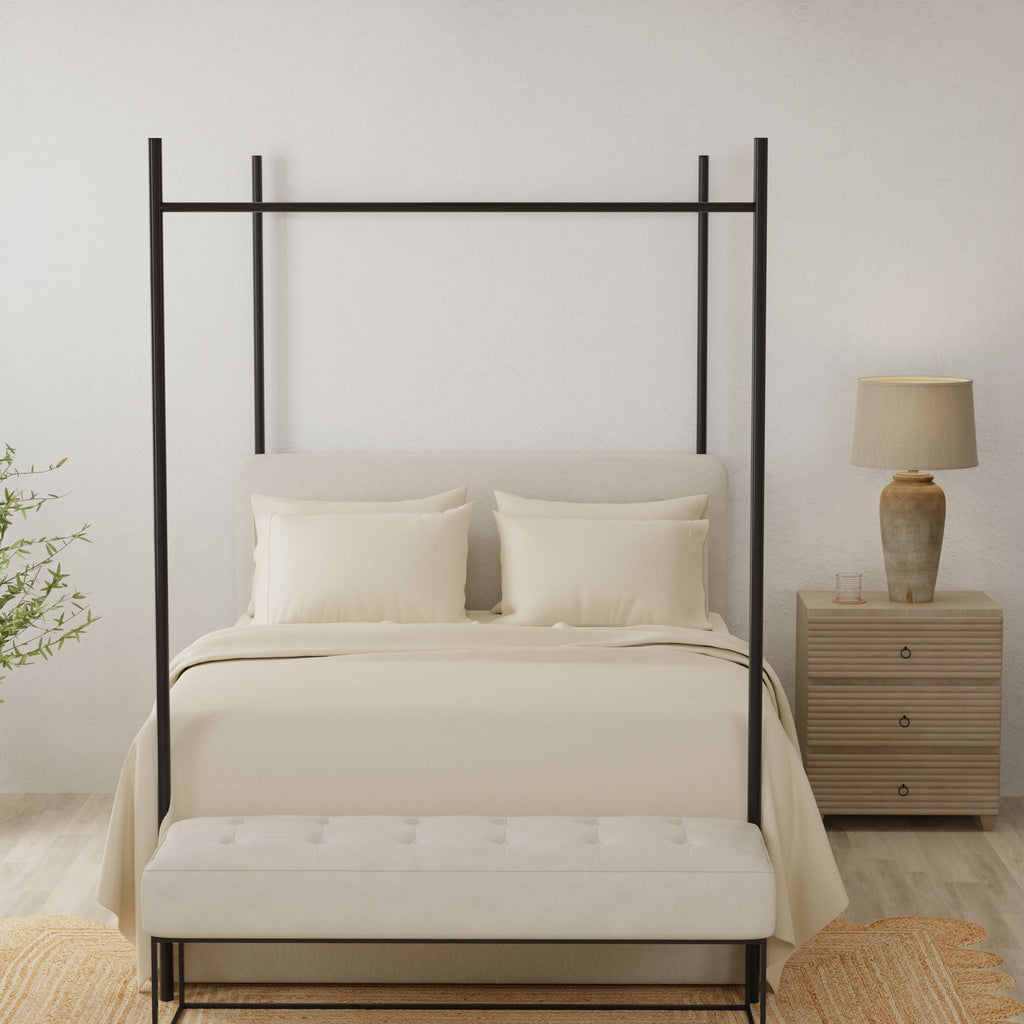 Brushed Hypoallergenic Split Sheet Set by Unique Piece Furniture