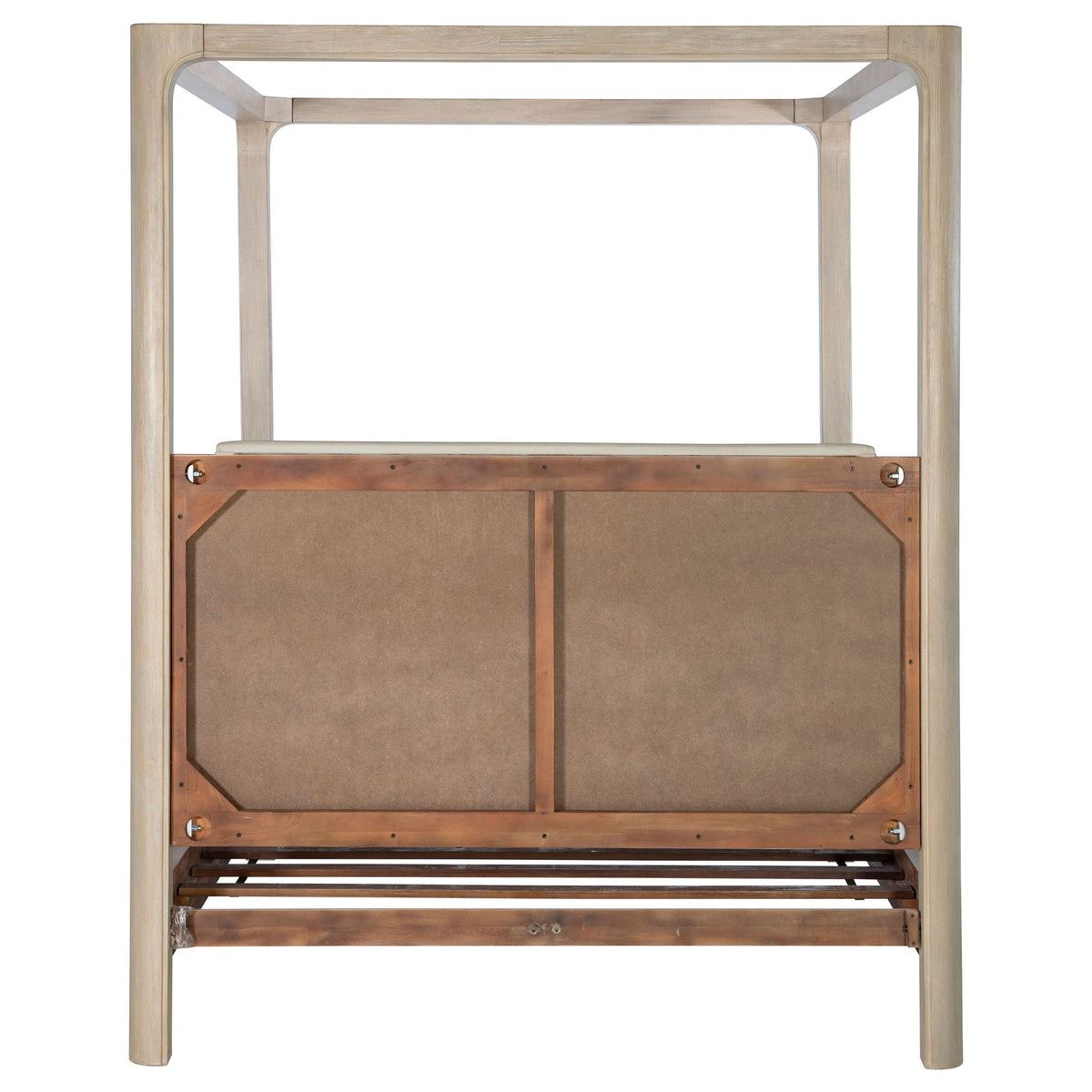 Solano 85-inch Queen Canopy Bed Weathered Mango by Unique Piece Furniture