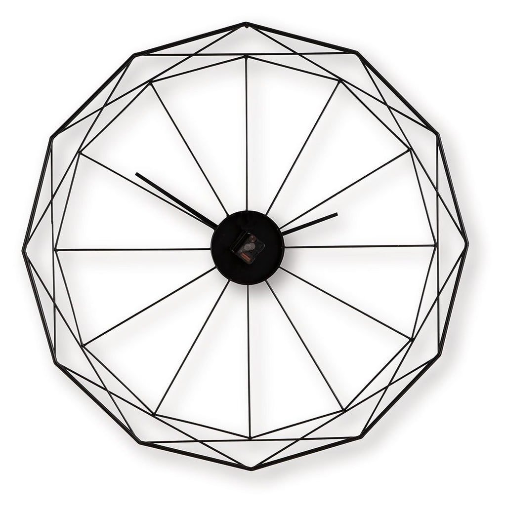 Arkthorne - Wall Clock - Black by Unique Piece Furniture