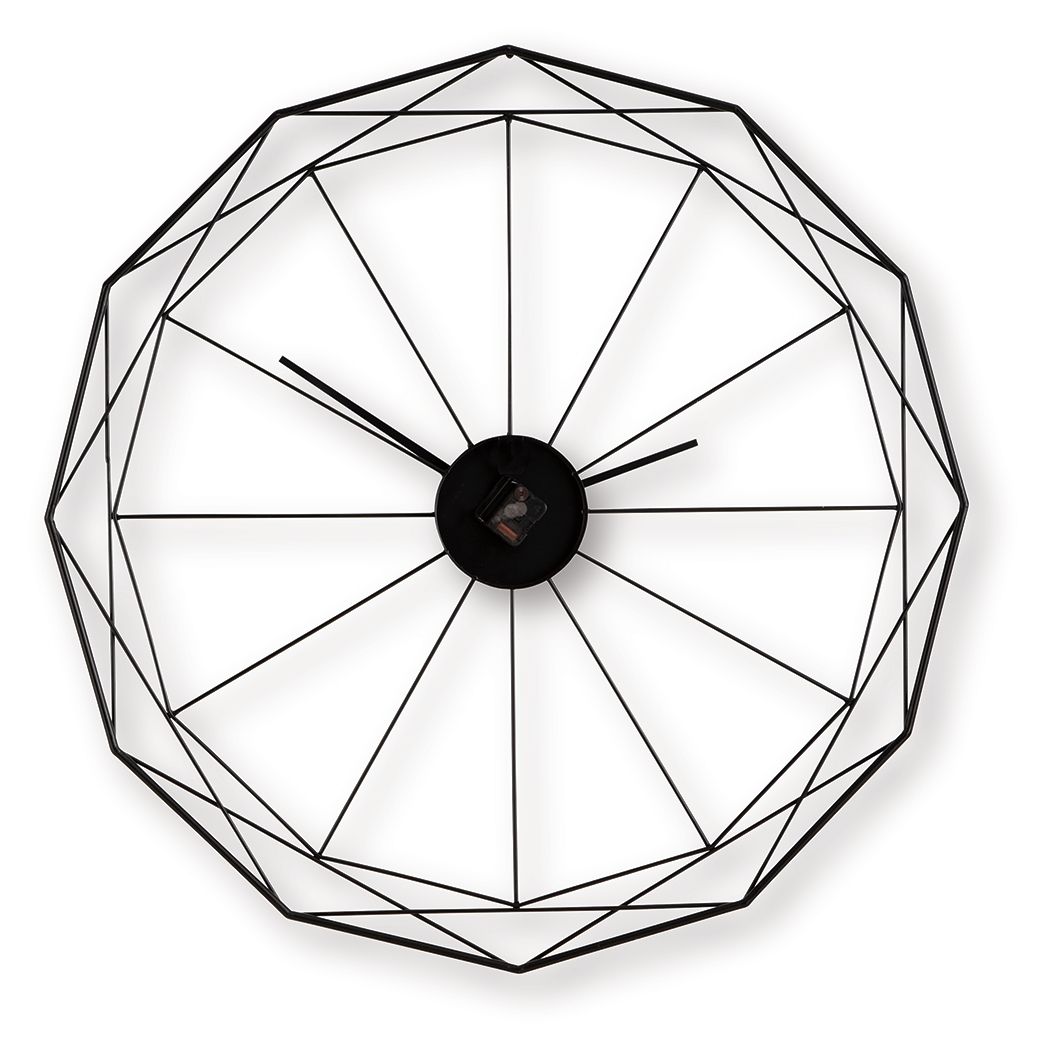 Arkthorne - Wall Clock - Black by Unique Piece Furniture