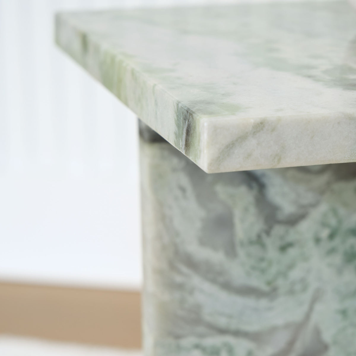Deaconwell - Accent Table - White / Green by Unique Piece Furniture