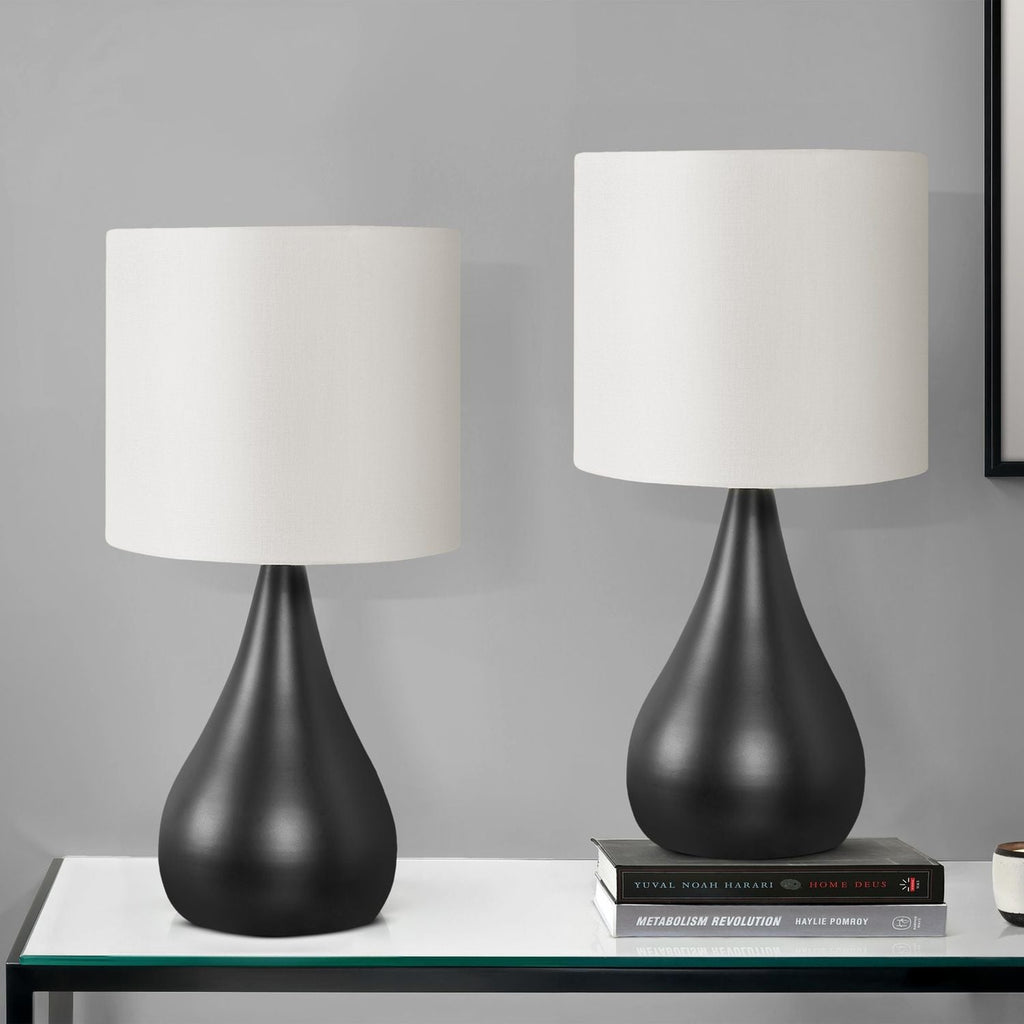 Lighting, Table Lamp, Contemporary (Set of 2) - Black by Unique Piece Furniture