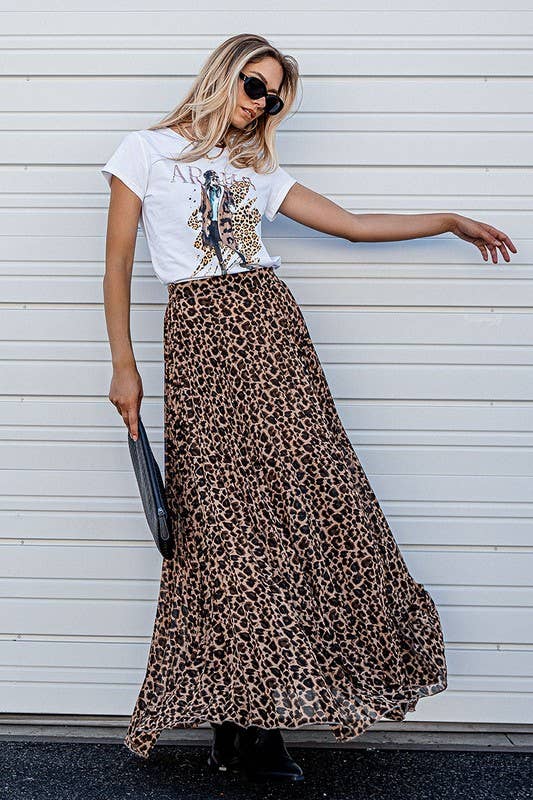 Fierce Flow Leopard Skirt by Fitkitty Culture Athleisure Wear, Yoga Wear & Women's Clothing