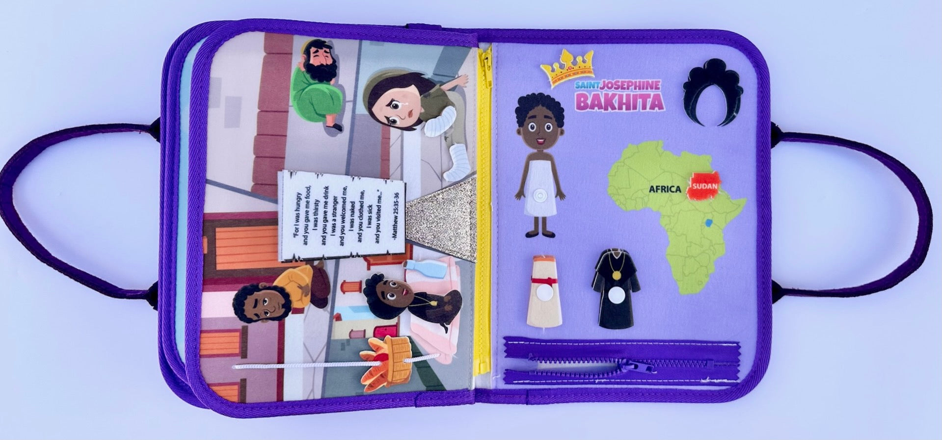 My Pray & Play Busy Book - God's Princesses by Saintly Heart
