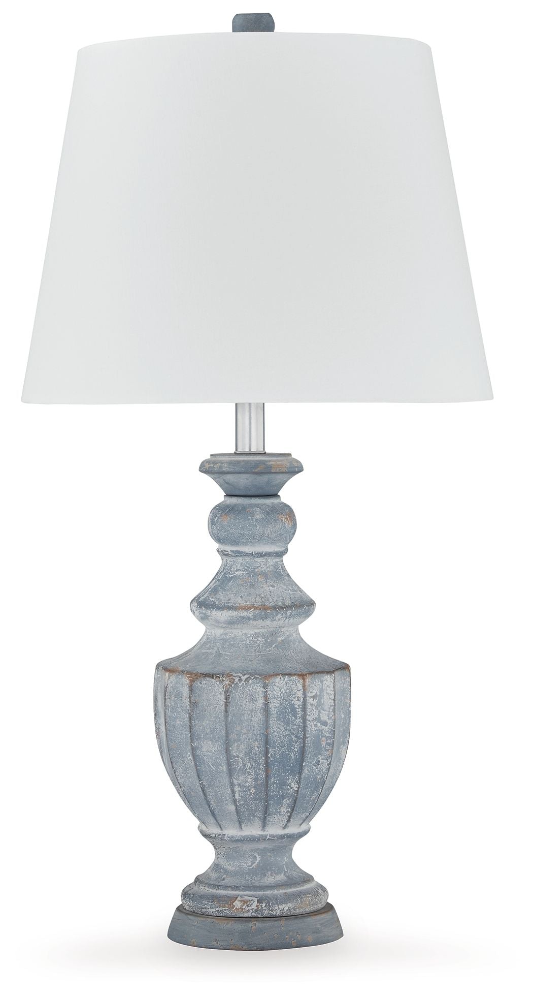 Cylerick - Terracotta Table Lamp - Antique Blue by Unique Piece Furniture
