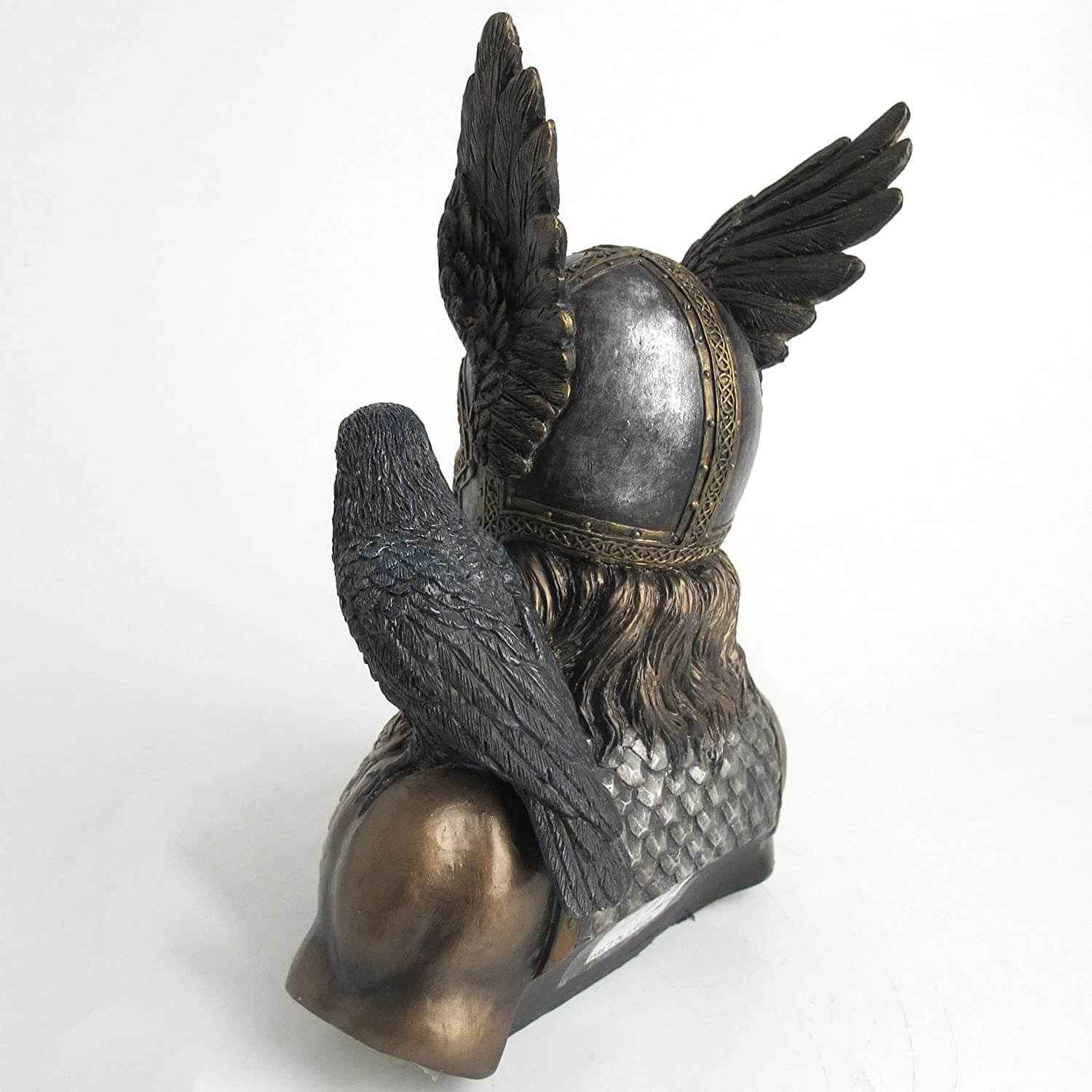 Odin with Ravens Bust