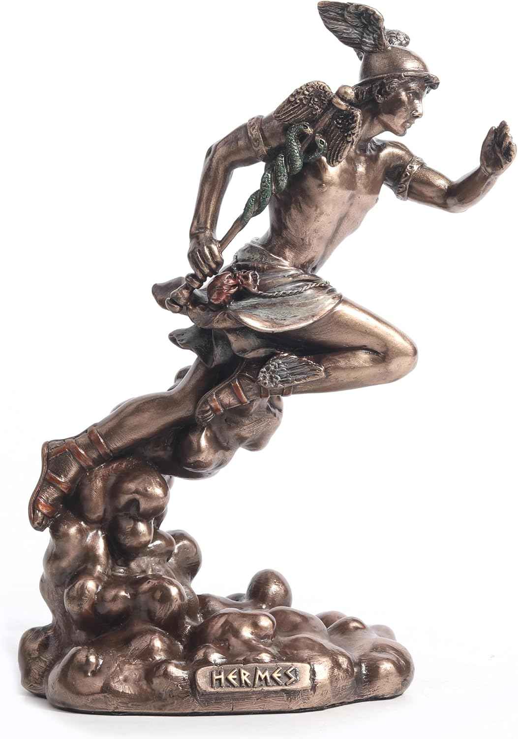 Hermes, Greek Herald of the Gods Figurine