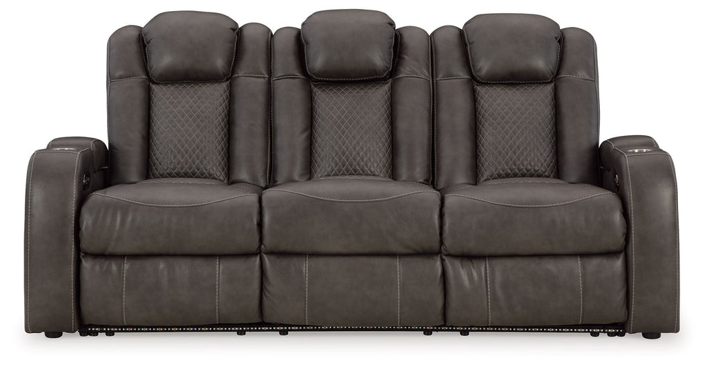 Fyne-dyme - Power Reclining Sofa With Adj Headrest by Unique Piece Furniture