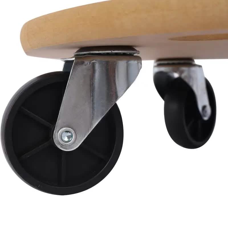 2-Piece: Furniture Moving Dolly Heavy Duty Wood Rolling Mover by DailySale