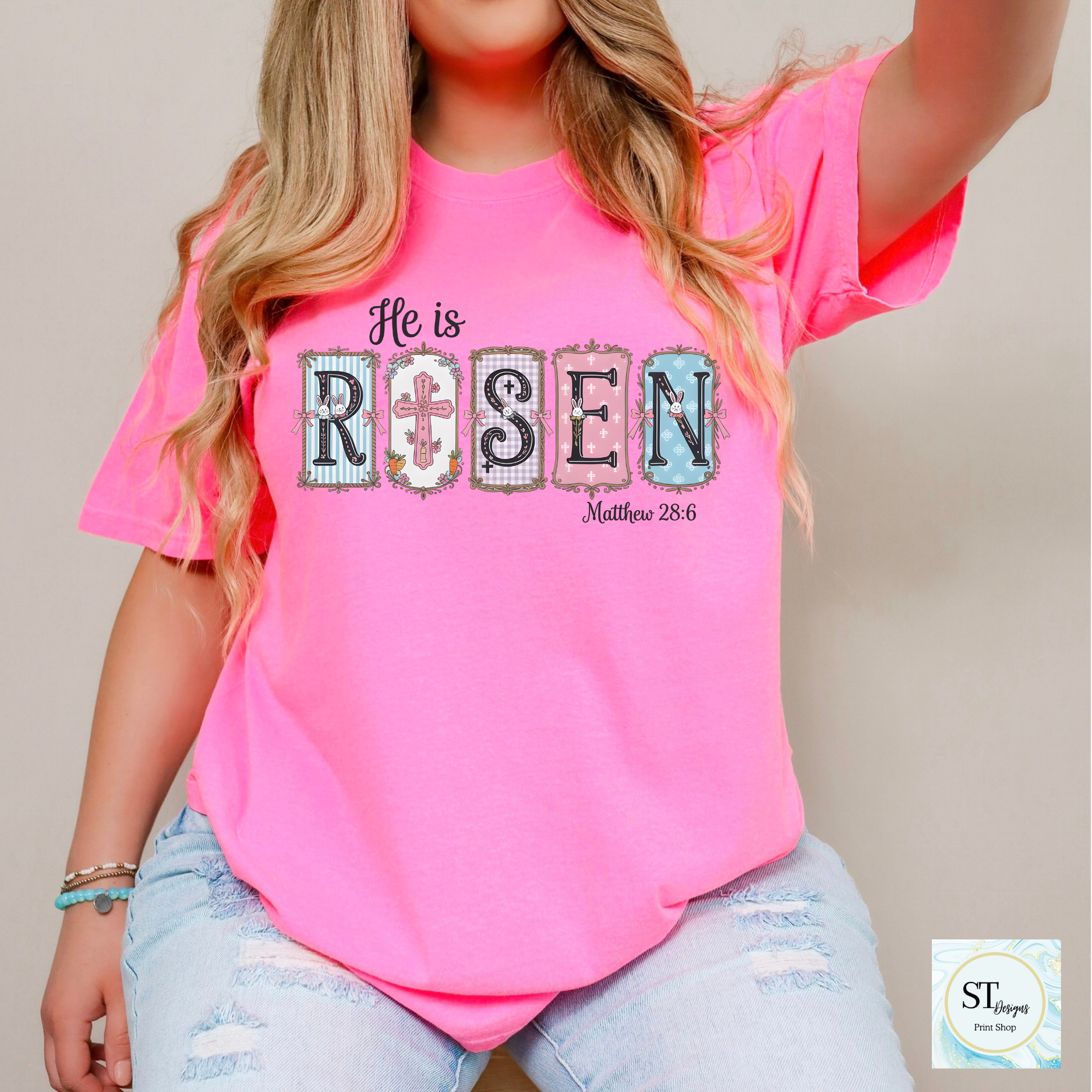 He is Risen by ST Designs Store