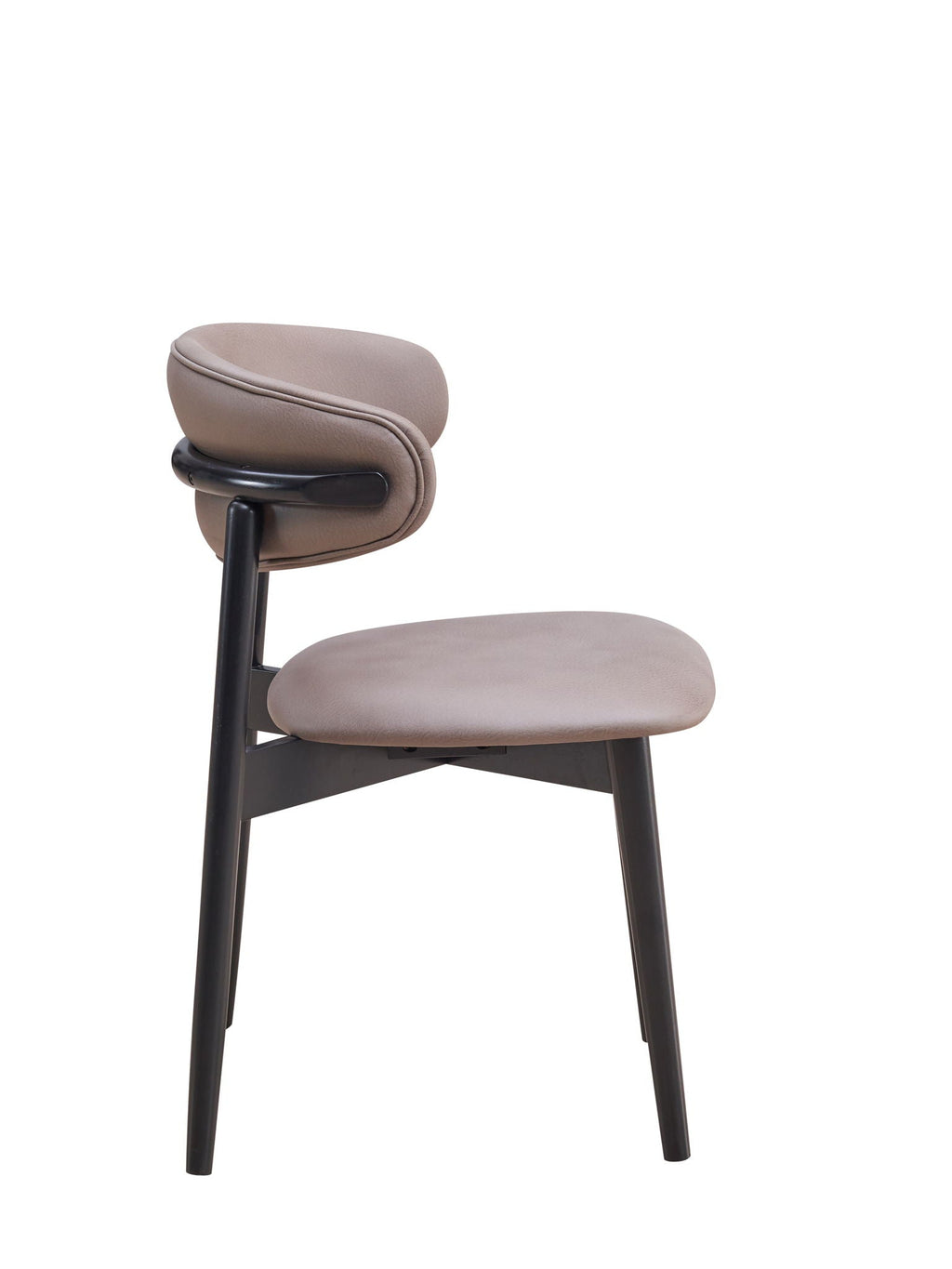 Lanae - Polished Microfiber Side Chair (Set of 2) - Gray by Unique Piece Furniture