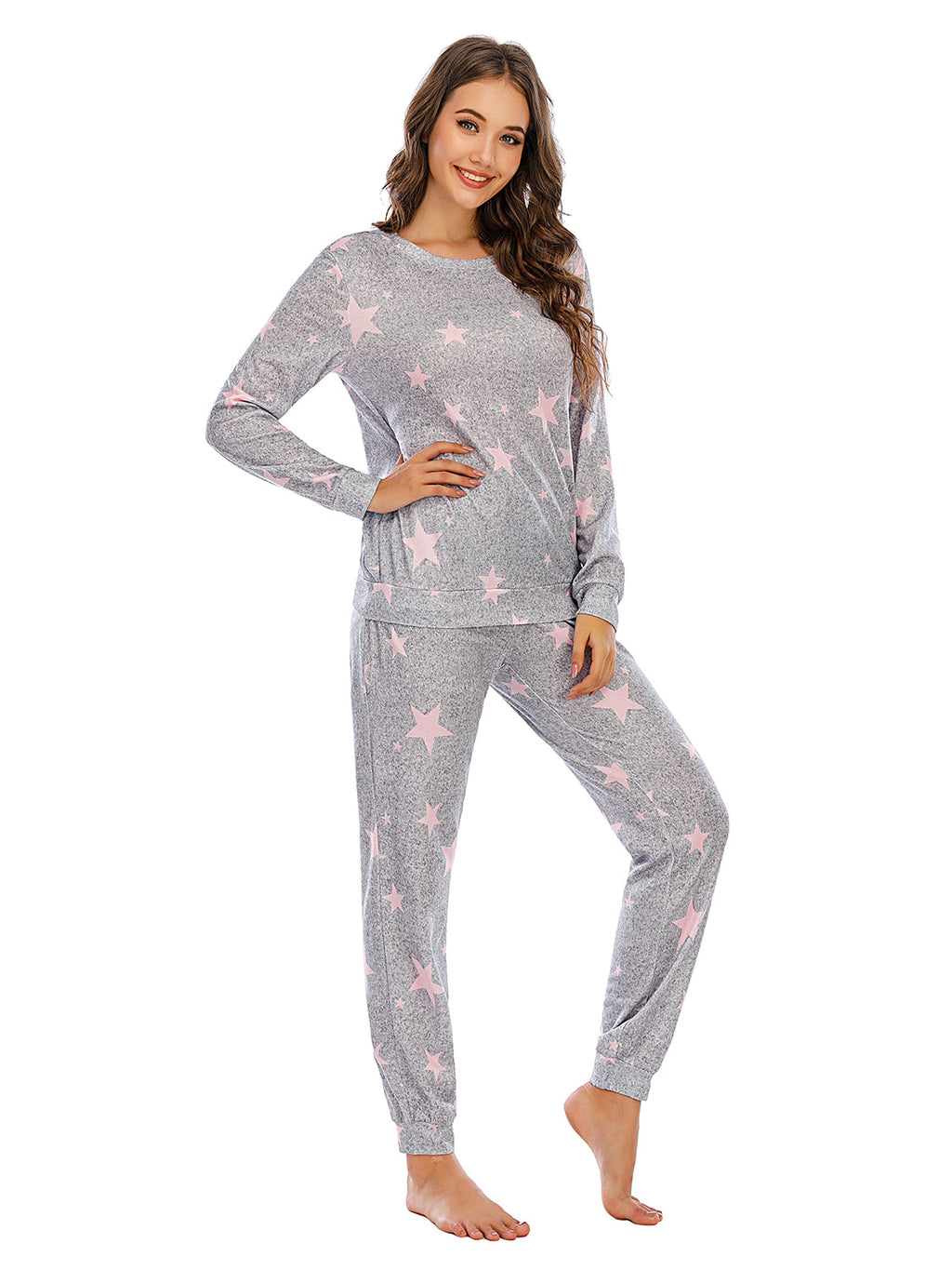 Star Top and Pants Lounge Set by Wild and Free Boutique
