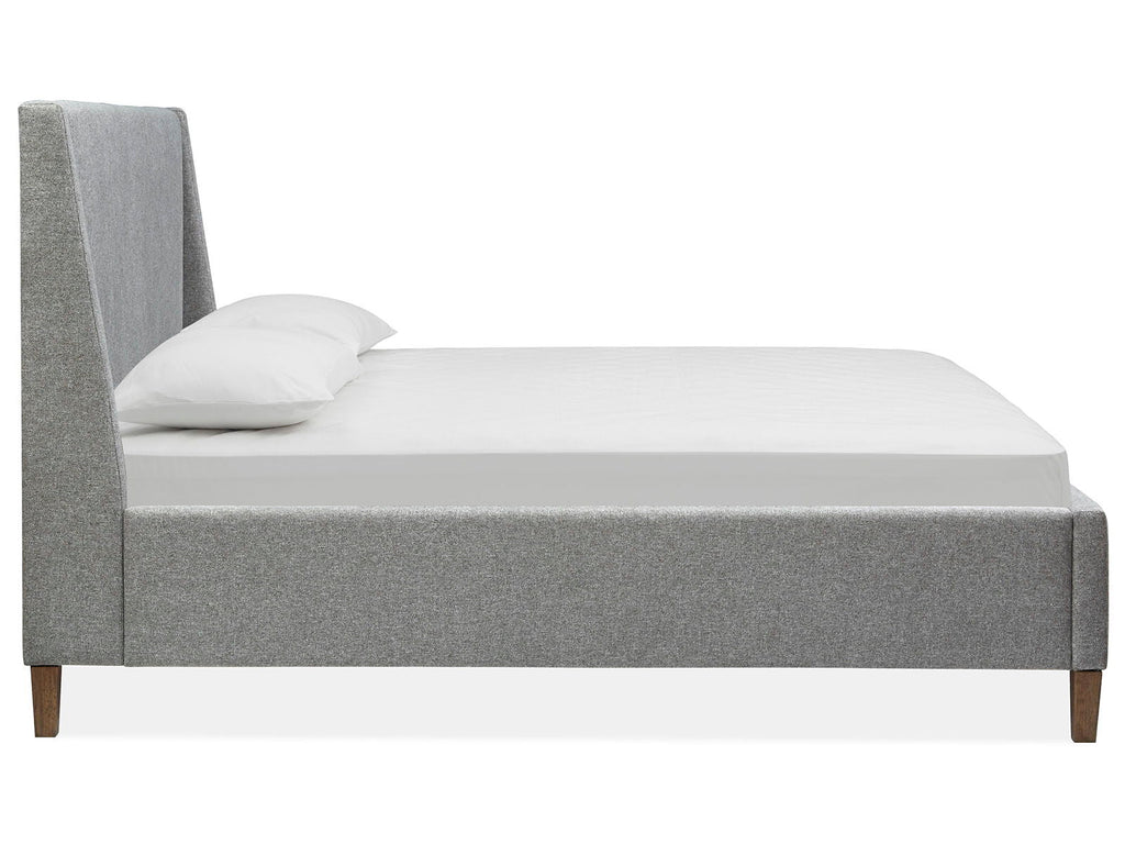 Lindon - Complete Upholstered Island Bed by Unique Piece Furniture