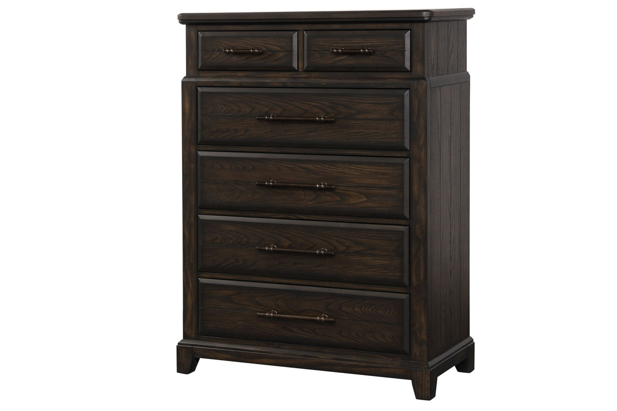 6 Drawer Dresser - Mahogany by Unique Piece Furniture