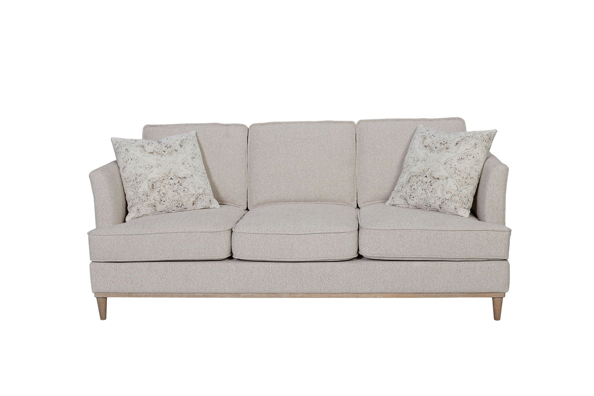 Sofa With 3 Reversable Cushions And 2 Pillows by Unique Piece Furniture