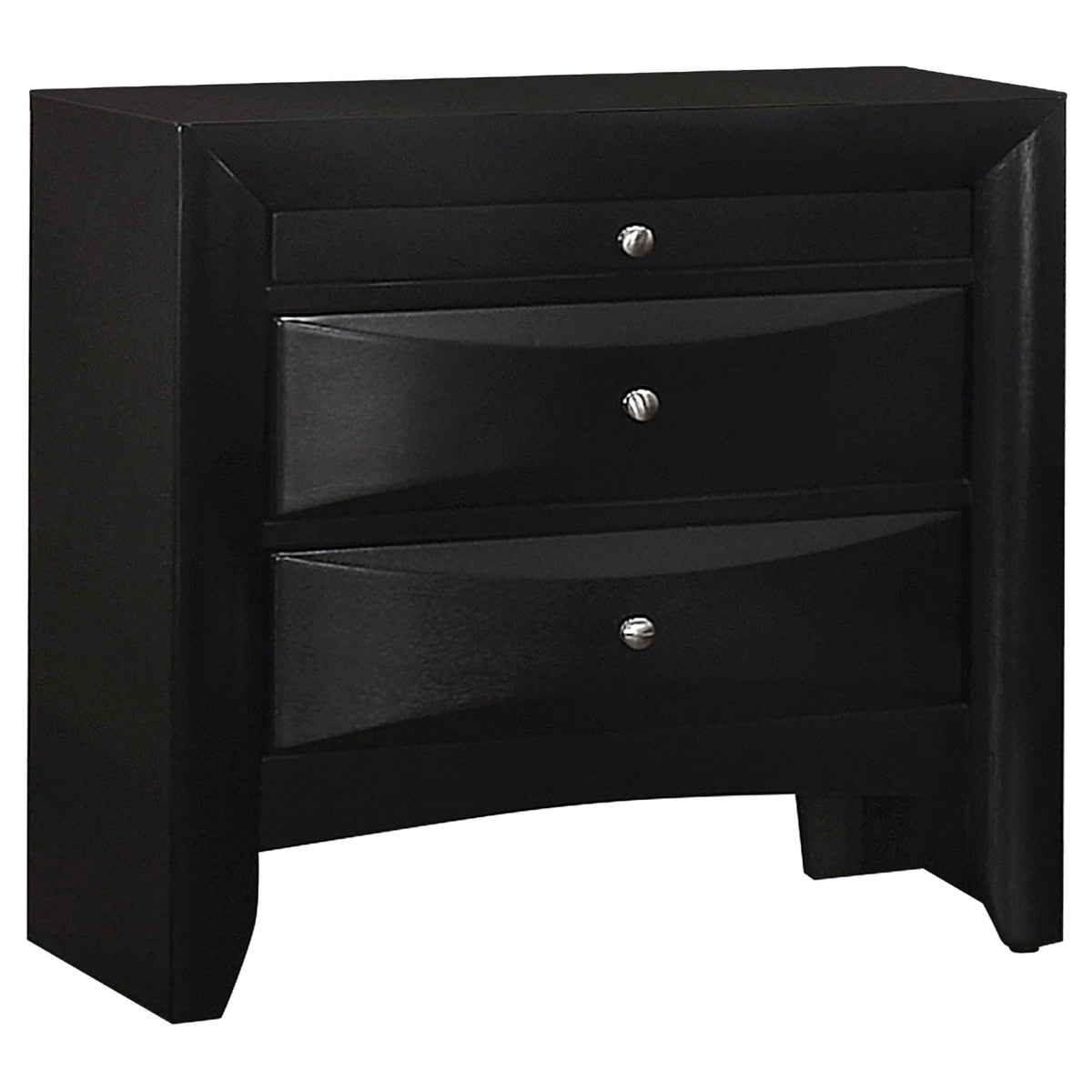 Briana 4-piece Eastern King Bedroom Set Black by Unique Piece Furniture