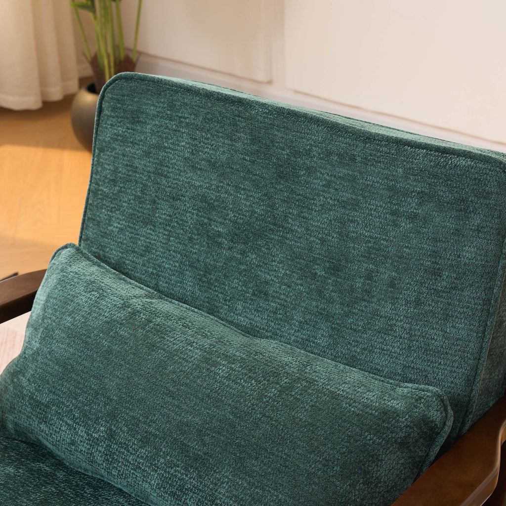Living Room Chair With Lumbar Pillow by Unique Piece Furniture