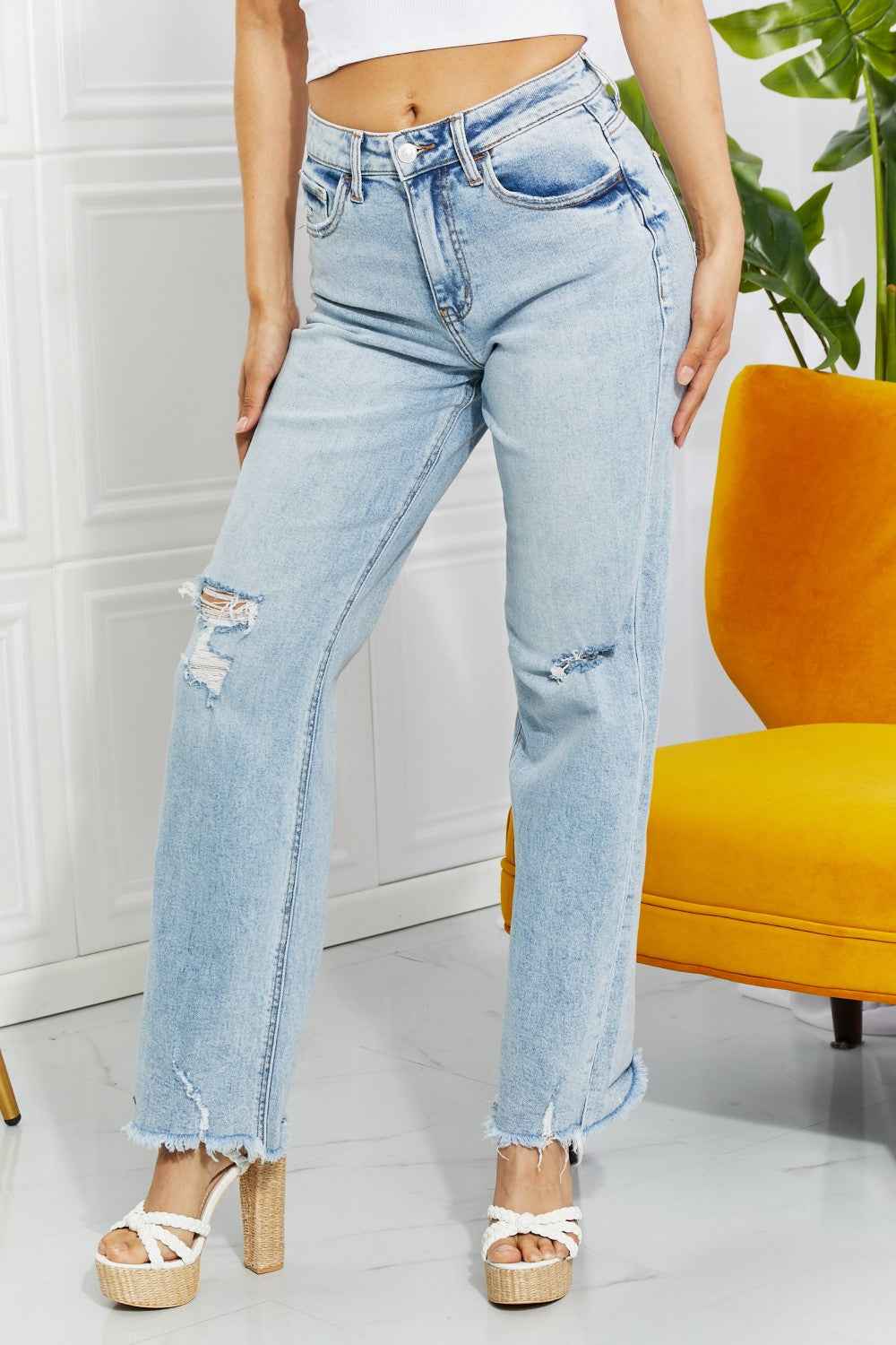 Vervet by Flying Monkey Full Size Allie 90's Dad Jean by Wild and Free Boutique