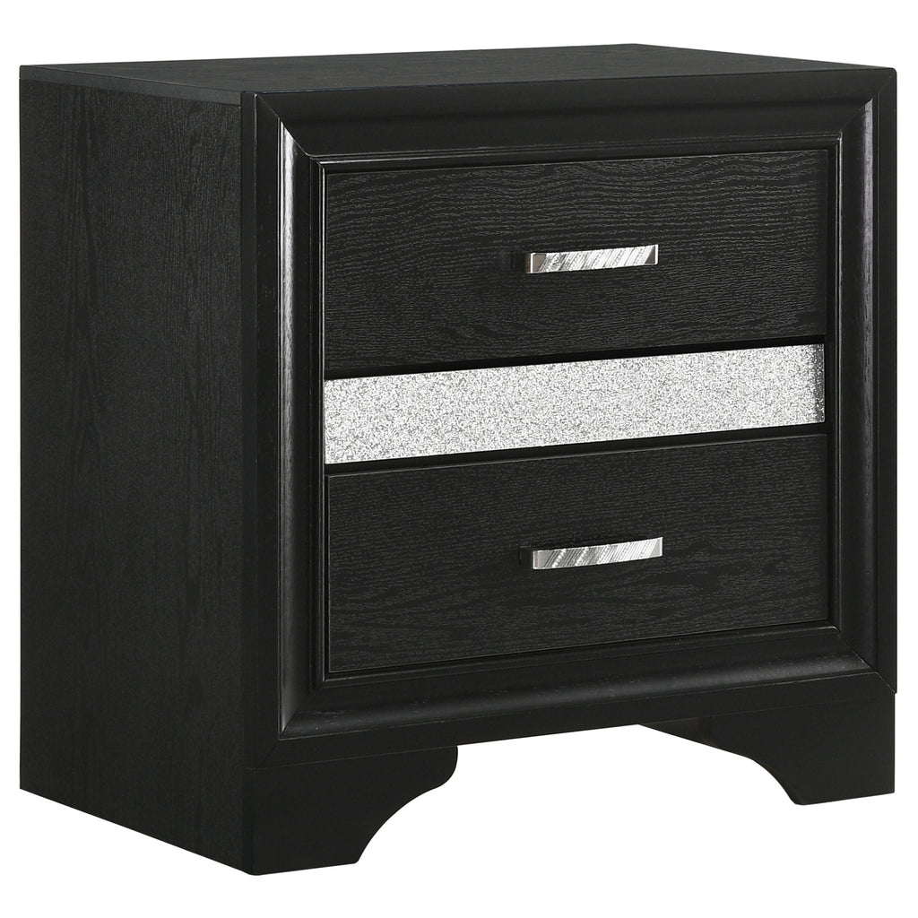 Miranda 5-piece Queen Bedroom Set Black by Unique Piece Furniture
