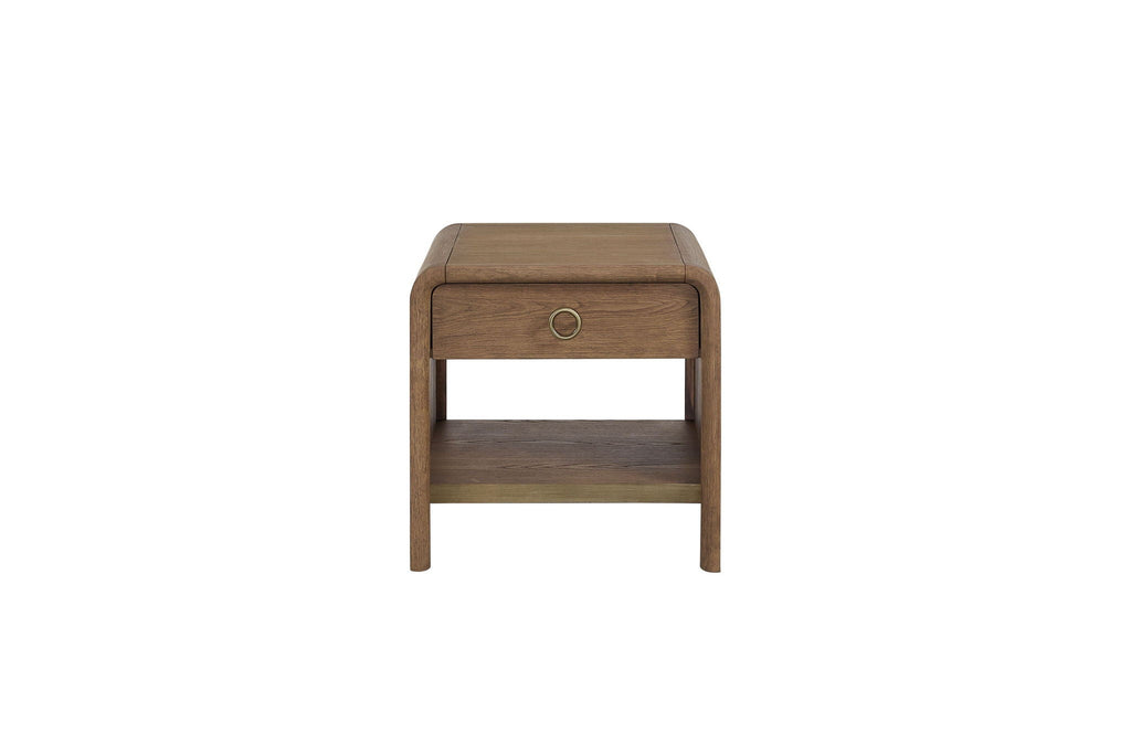 Waterfall - End Table - Light Brown by Unique Piece Furniture