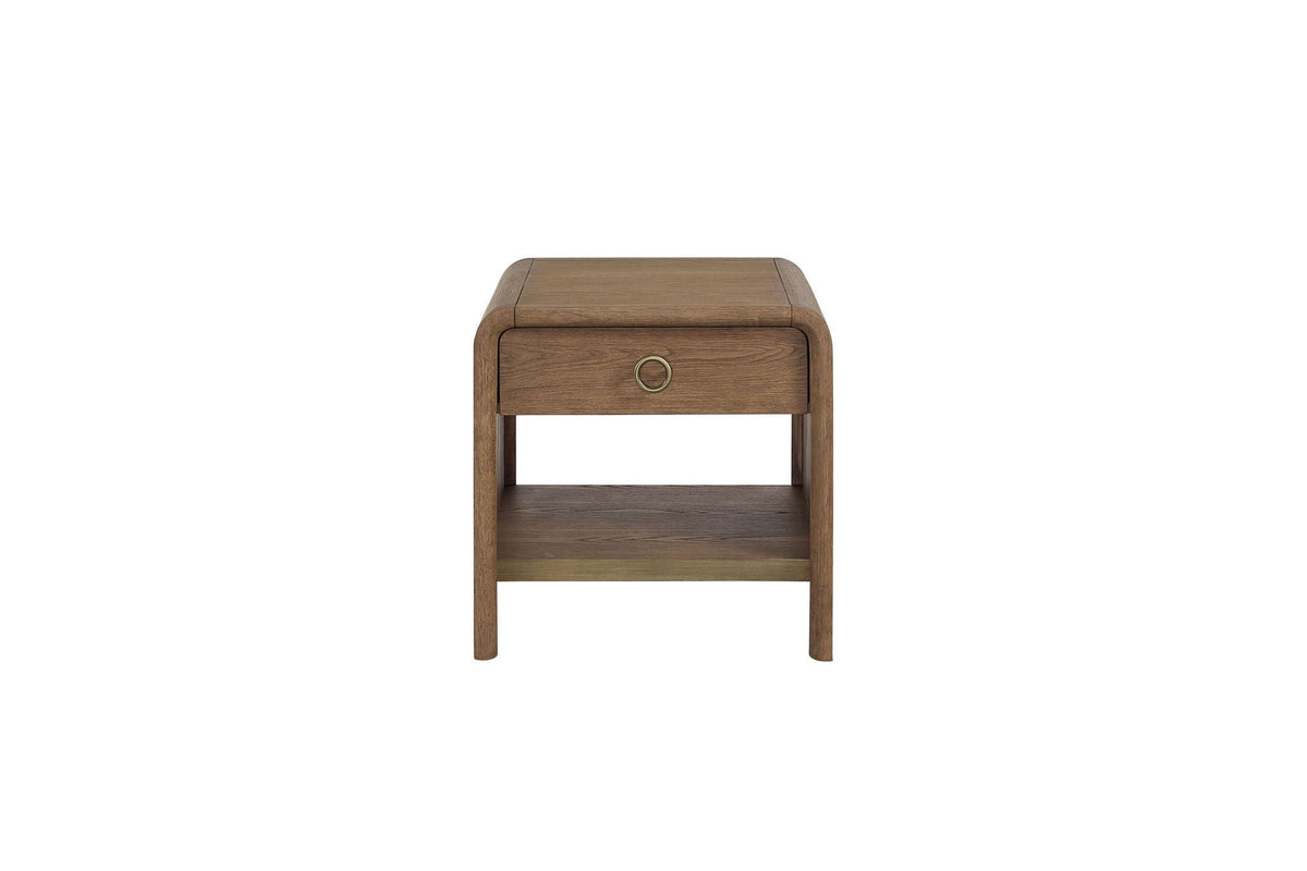 Waterfall - End Table - Light Brown by Unique Piece Furniture