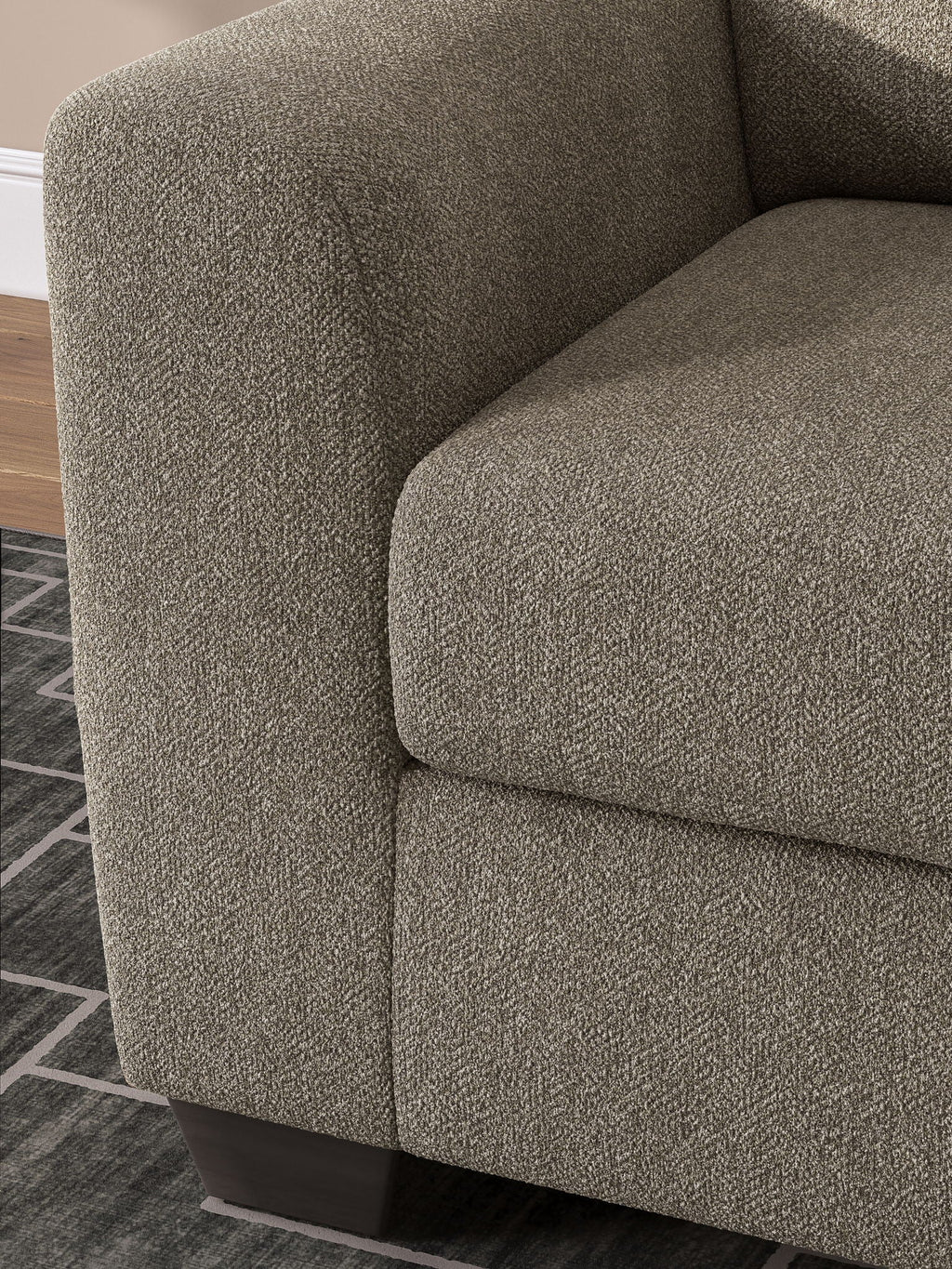 Triston-Peaks - Chair And A Half - Suede by Unique Piece Furniture