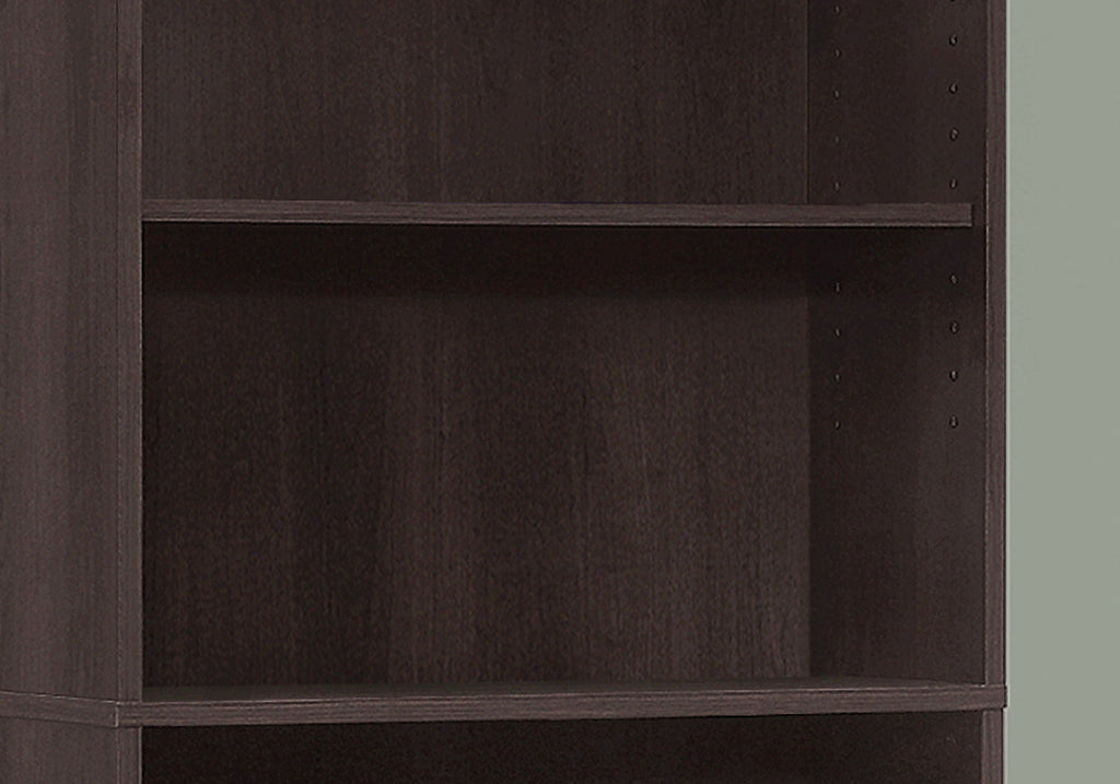 Bookshelf, Bookcase, 6 Tier, For Office, Transitional by Unique Piece Furniture