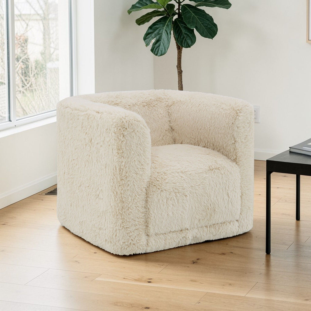 Upendo - Chair With Swivel - Sand by Unique Piece Furniture