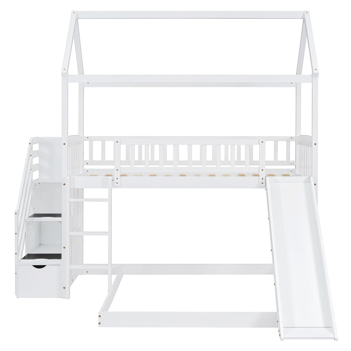 House Bunk Bed With Slide by Unique Piece Furniture