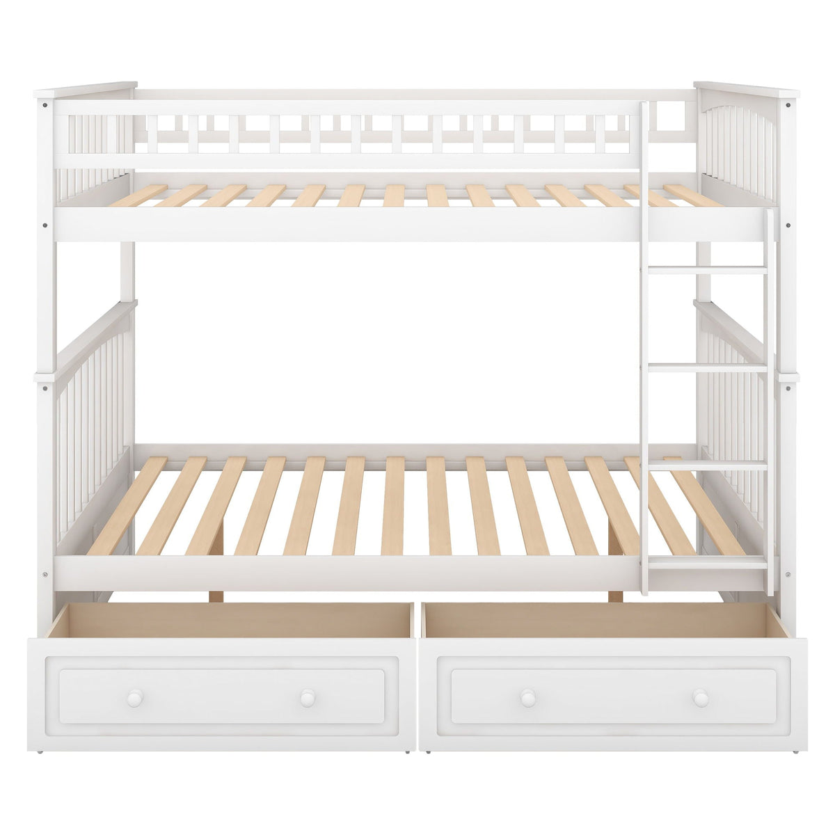 Bunk Bed With Drawers, Convertible Design by Unique Piece Furniture