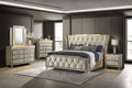 Lorient 5-piece Queen Bedroom Set Ivory and Camel by Unique Piece Furniture