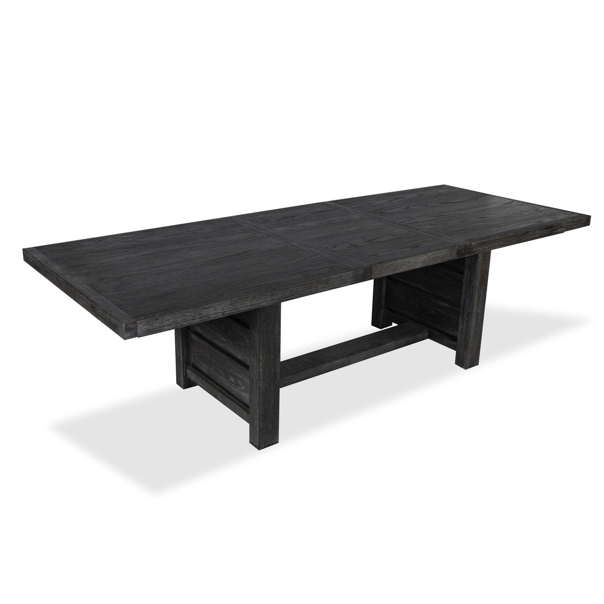 Plum Creek - Extendable Trestle Dining Table by Unique Piece Furniture