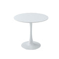 Round Dining Table With Tulip Style Base by Unique Piece Furniture
