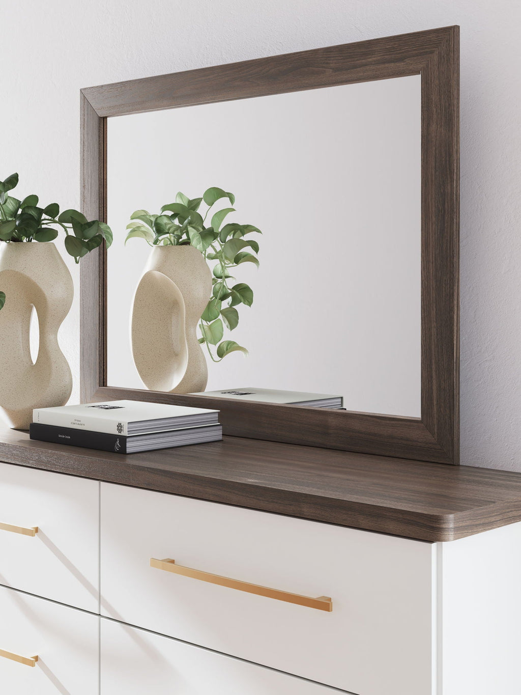Kendanport - Bedroom Mirror - Brown by Unique Piece Furniture