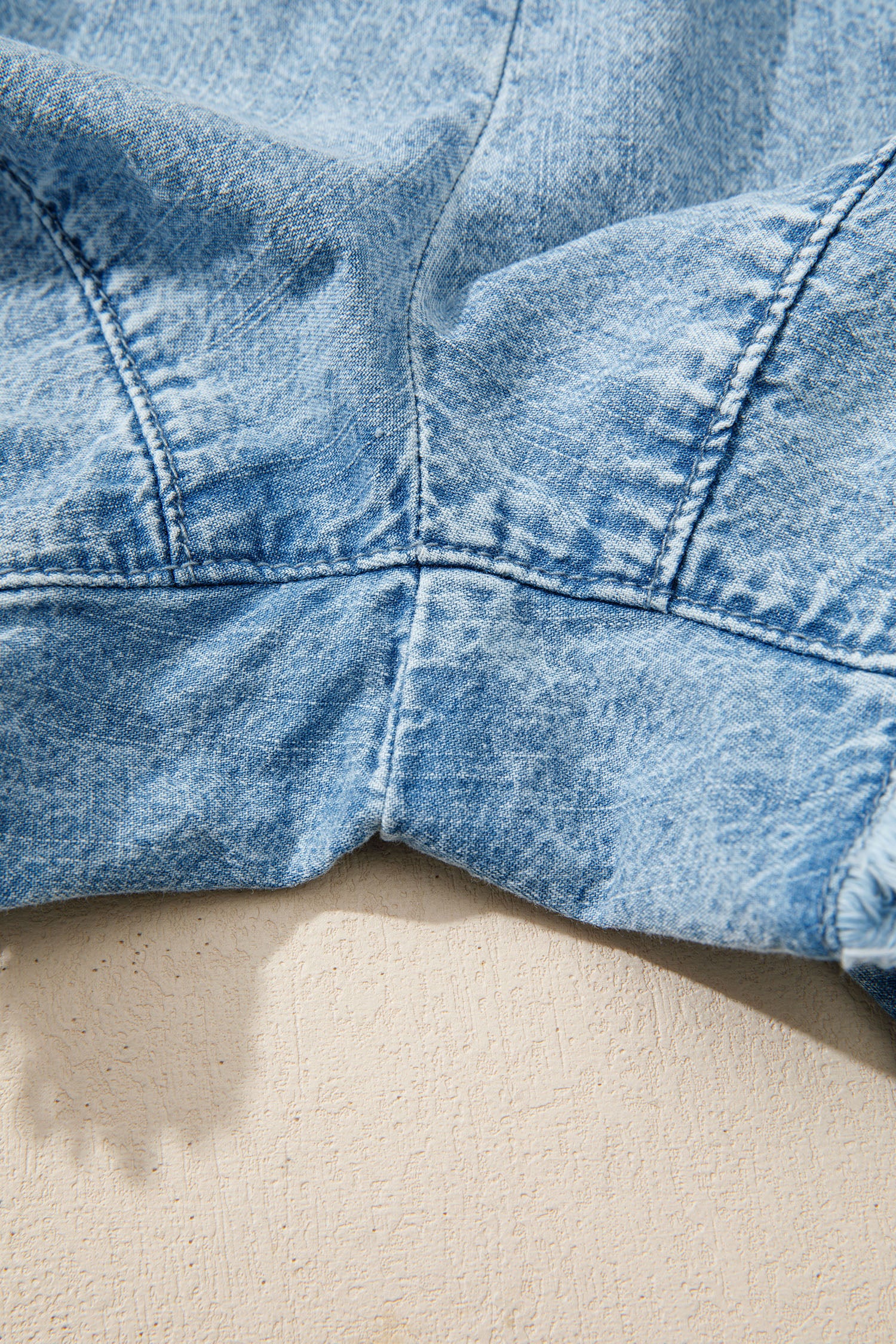 Myosotis Frayed Edge Casual Denim Shorts by Dear-Lover Dropshipping