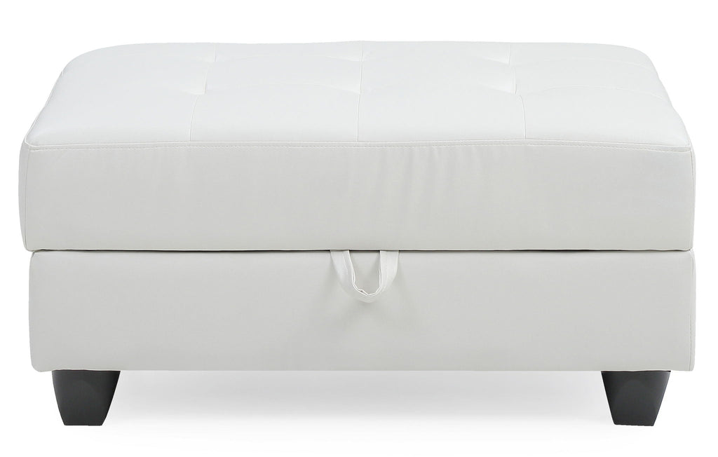 Stylish Storage Contemporary Ottoman by Unique Piece Furniture