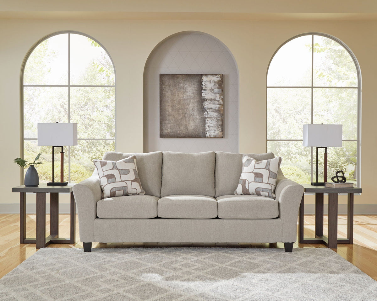 Willarae - 2 Pc. - Sofa, Loveseat - Taupe by Unique Piece Furniture