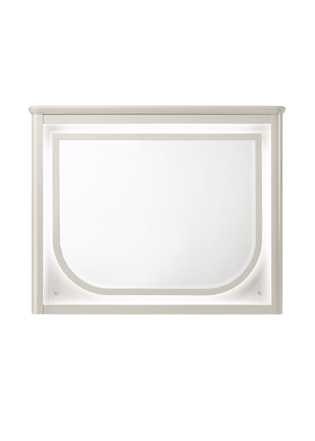 Laveda - Mirror With LED - White by Unique Piece Furniture