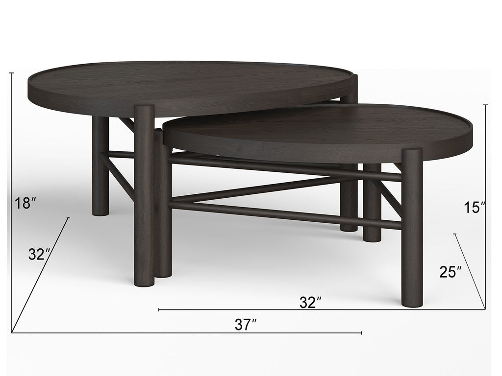 Hadleigh - Nesting Cocktail Table by Unique Piece Furniture