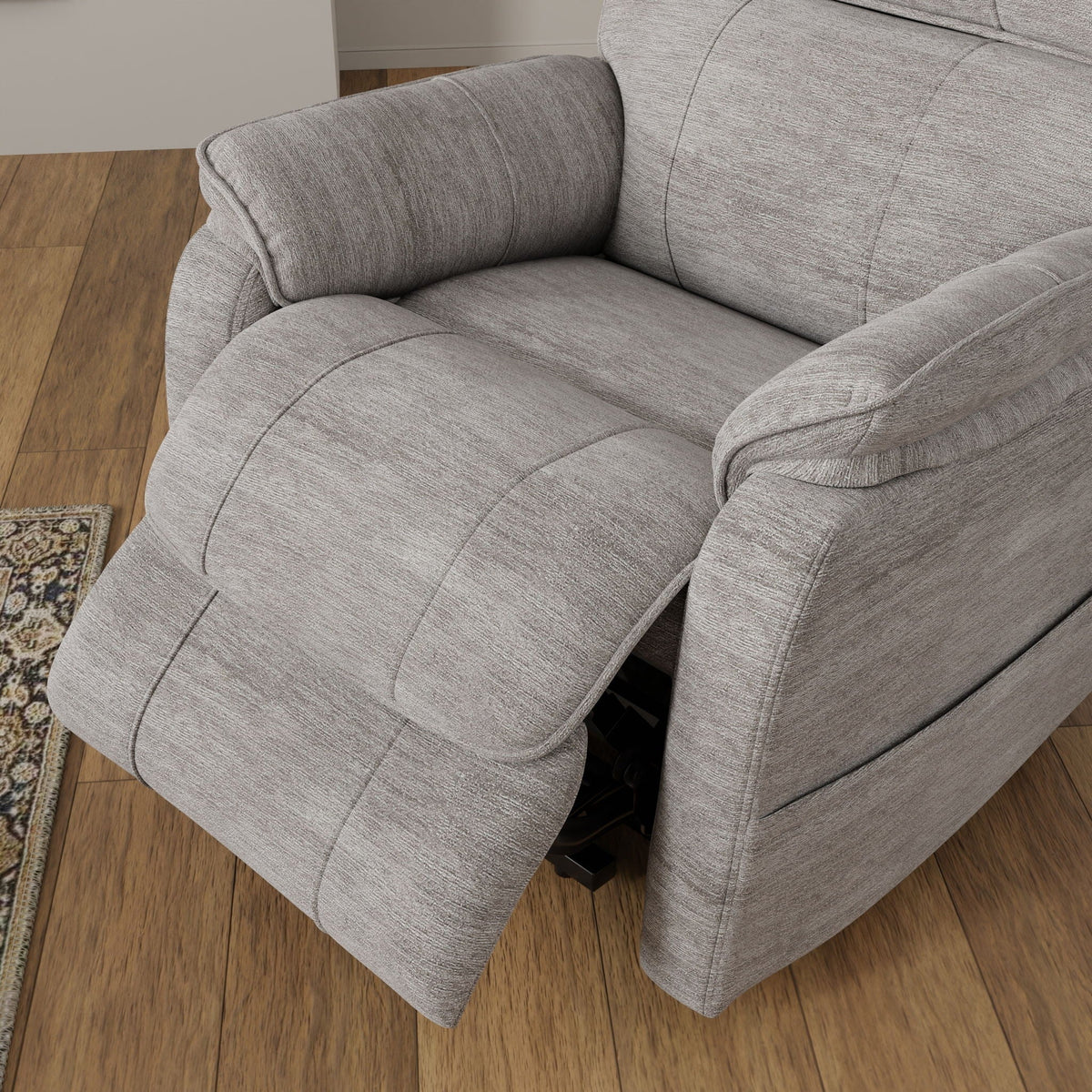 Lucie - Fabric Power Lift Chair - Gray by Unique Piece Furniture