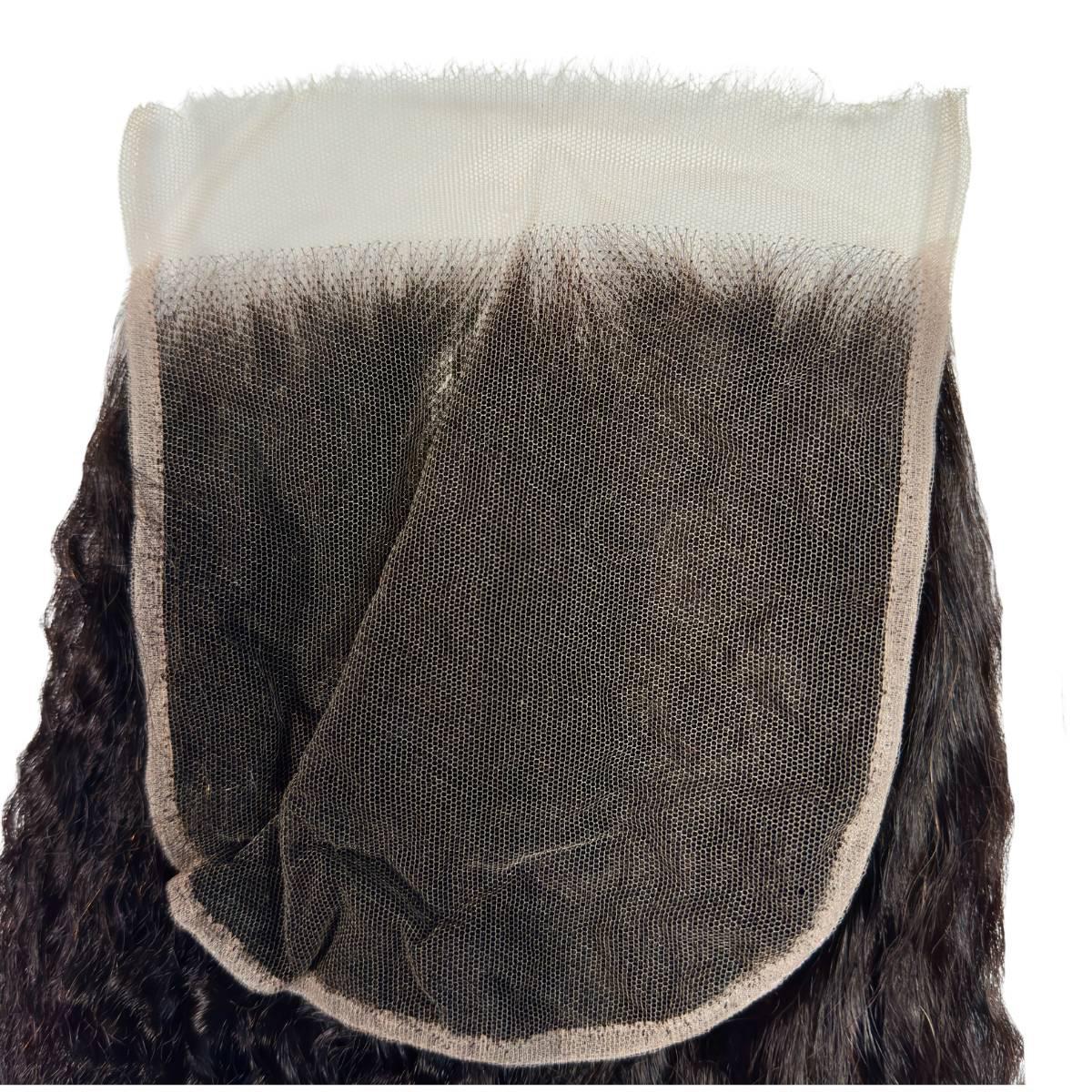 Kinky Straight 6x6 HD Lace Human Hair Closure by Private Label