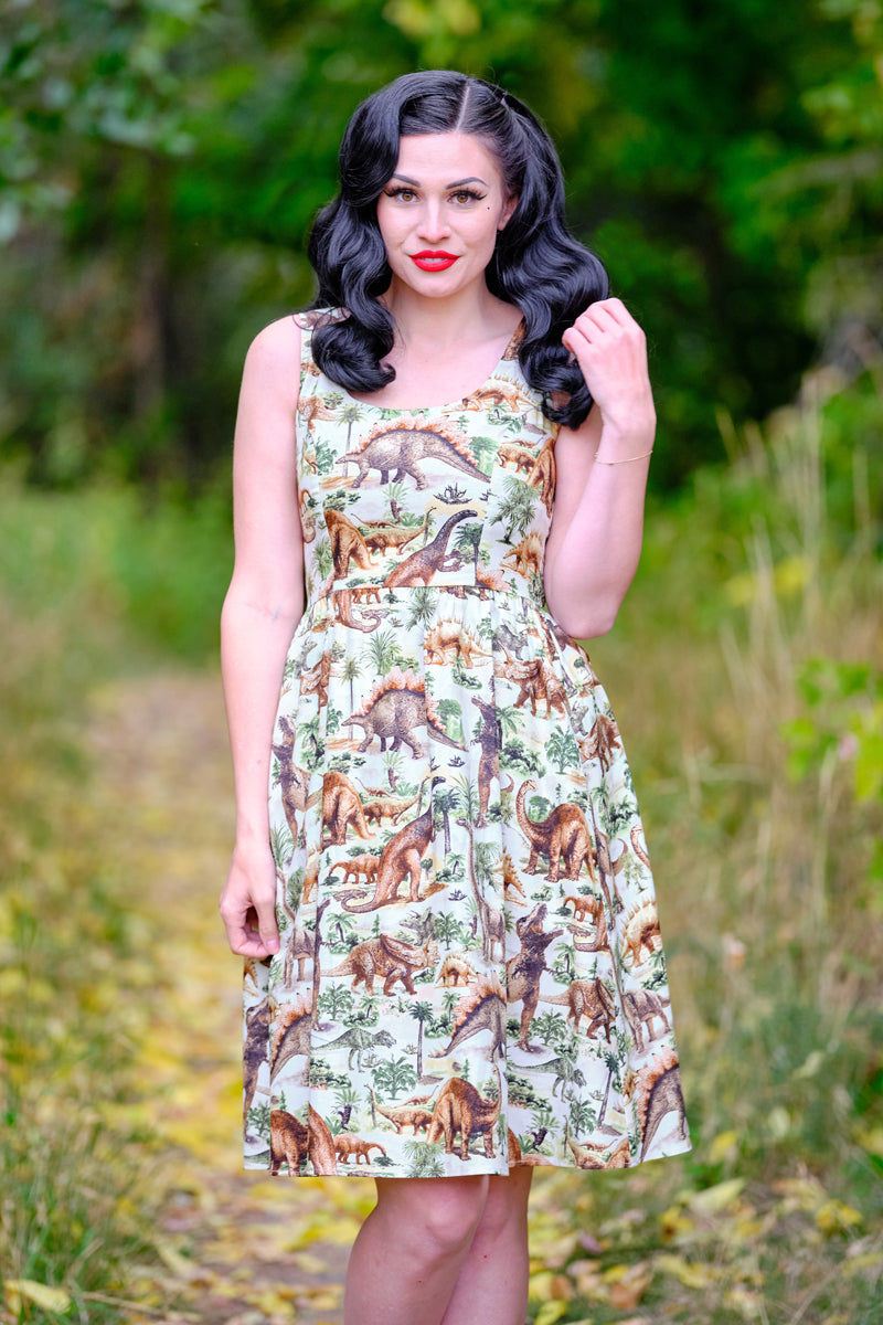 Prehistoric Dress - Small only, 1 left! by Retrolicious
