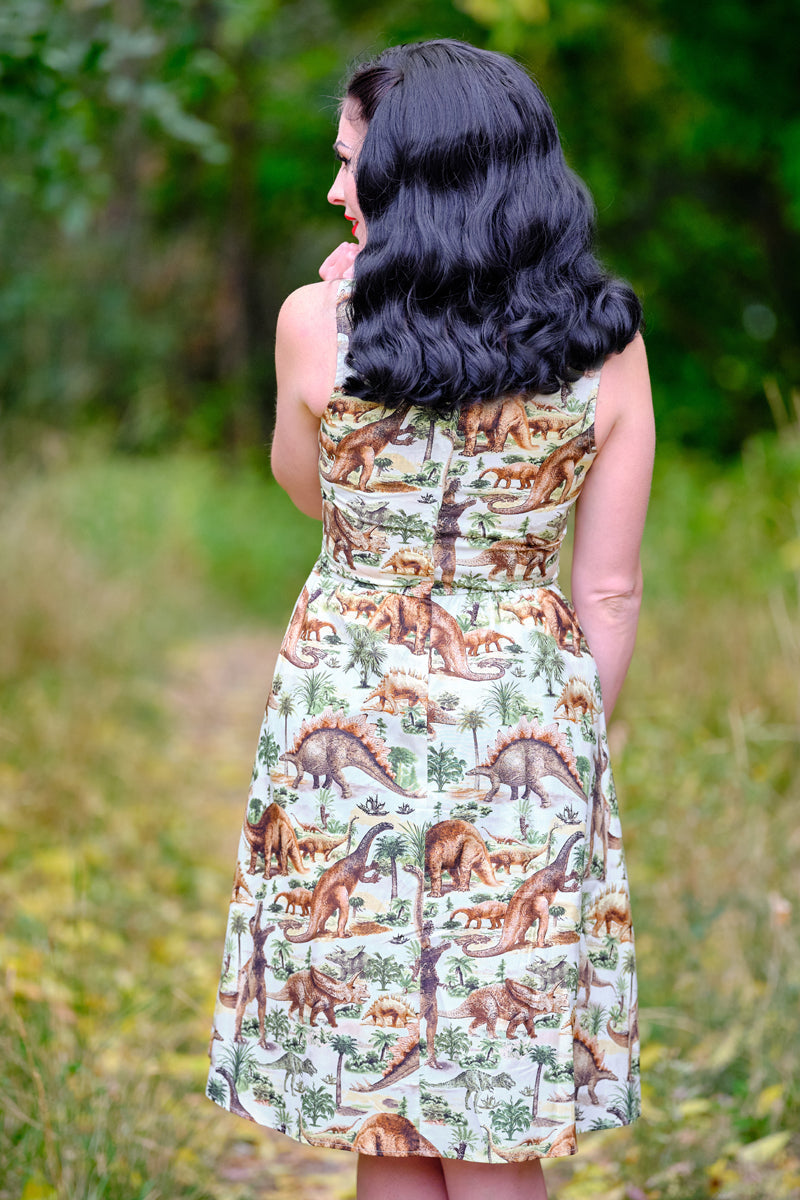 Prehistoric Dress - Small only, 1 left! by Retrolicious