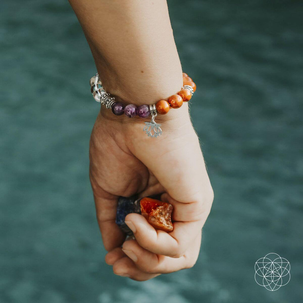 7 Chakra Bracelet and Stones Set by Conscious Items
