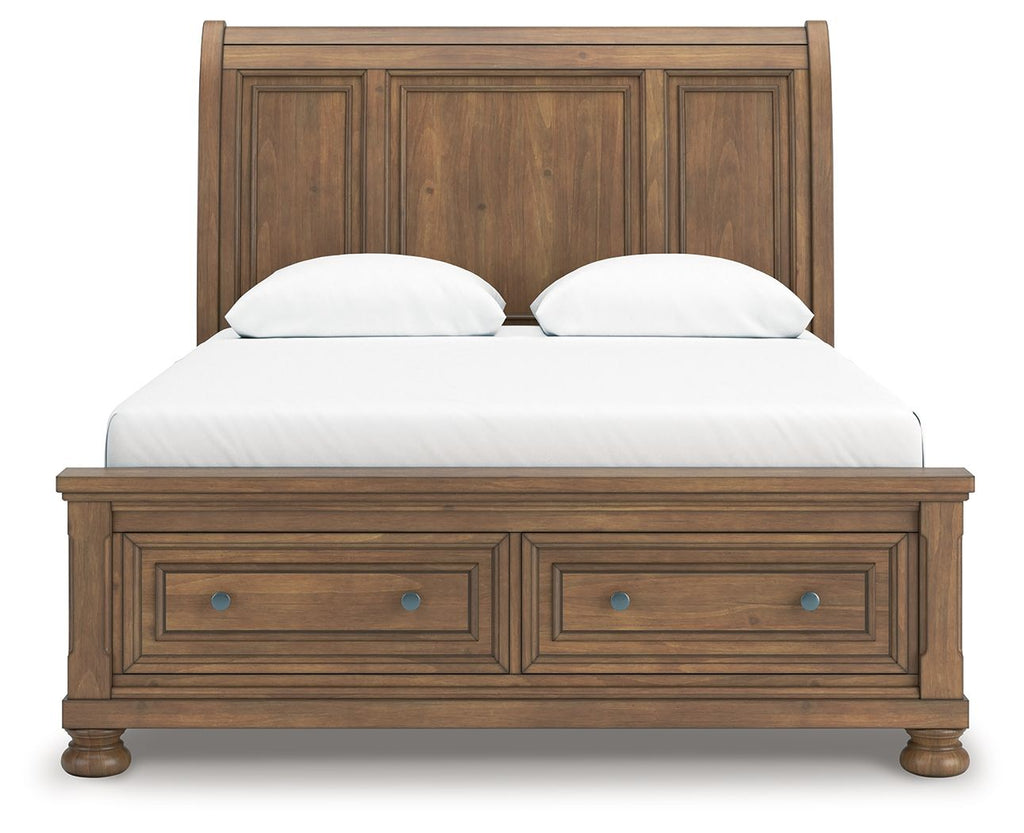 Feddinger - Storage Sleigh Bed by Unique Piece Furniture