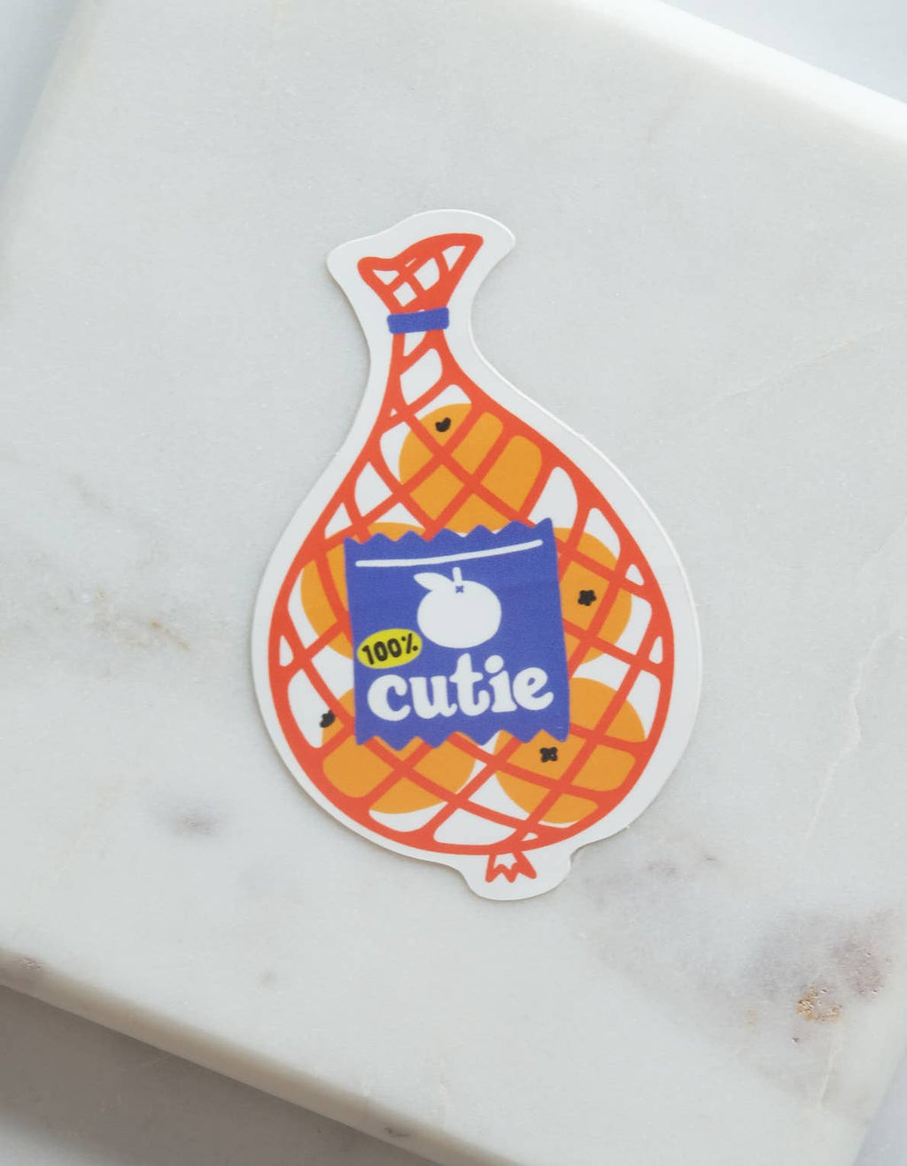 Cutie Mandarins Die Cut Sticker by Terra Cotta Botanical Boutique